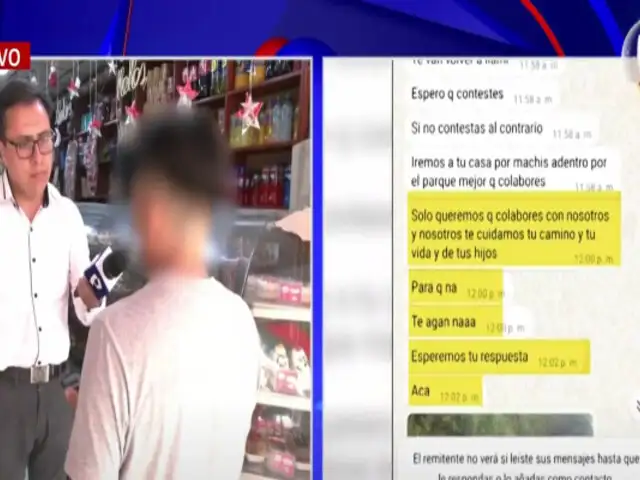 Nadie se salva de la criminalidad: extorsionadores piden S/10 mil a panaderos de Carabayllo