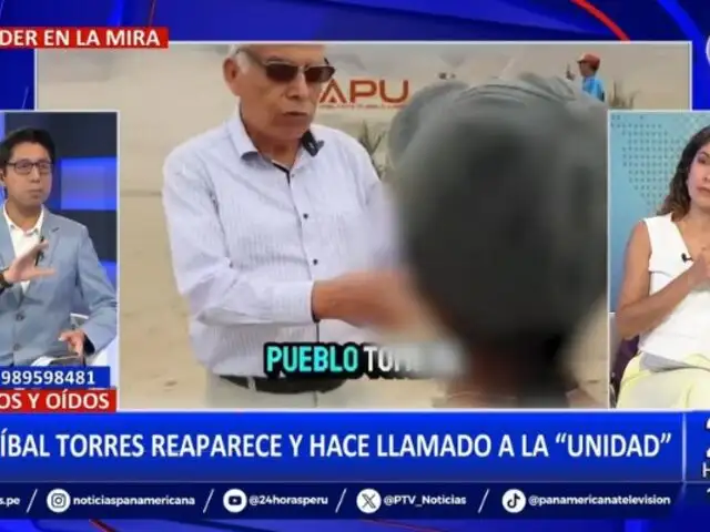 Aníbal Torres hace llamado a la "unión" durante chocolatada en Comas