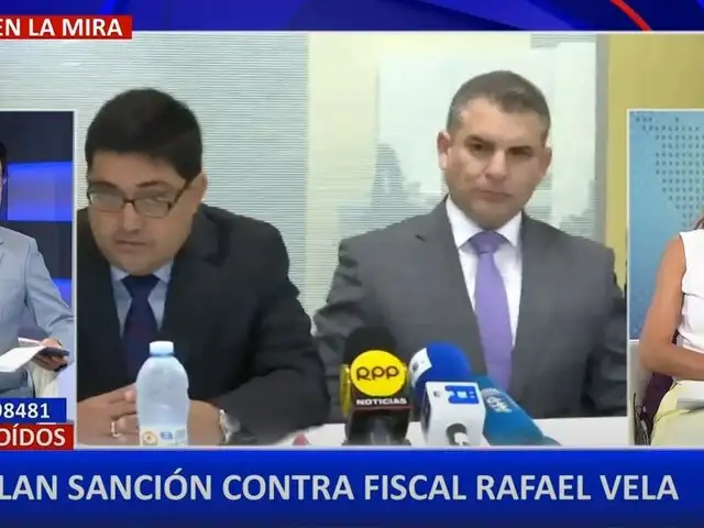 Fiscal Rafael Vela recupera su cargo tras anulación de sanción por el Poder Judicial