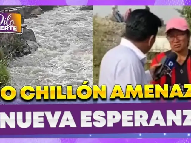 Comas: familias en riesgo de perder sus casas ante posible desborde del río Chillón