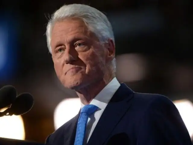 Bill Clinton: Expresidente de Estados Unidos fue hospitalizado con fiebre