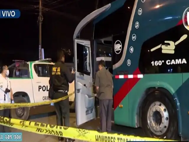 Ataque a bus interprovincial en Huaycán: disparan contra unidad llena de pasajeros y dejan a conductor herido