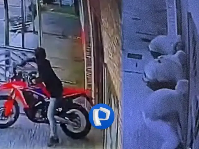 Iquitos: roban motocicleta de vivienda y delincuentes caen en tiempo récord