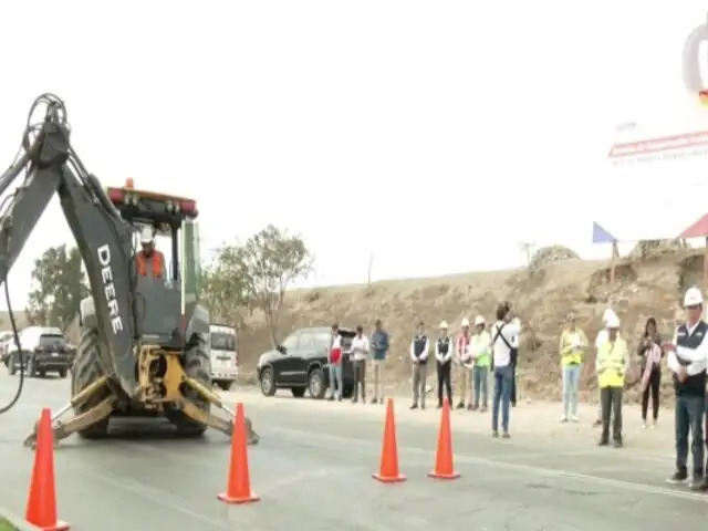 Inician obras en la Av. Morales Duárez a un mes de la inauguración del nuevo Aeropuerto Jorge Chávez