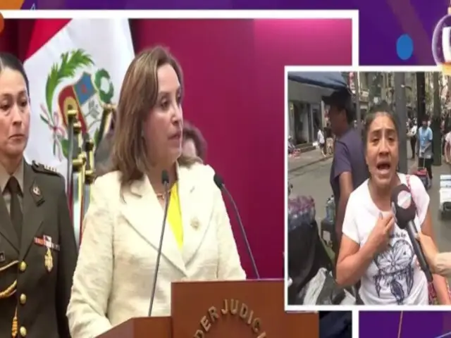 ¡Habla el pueblo! Peruanos exigen salida de Dina Boluarte de Palacio de Gobierno