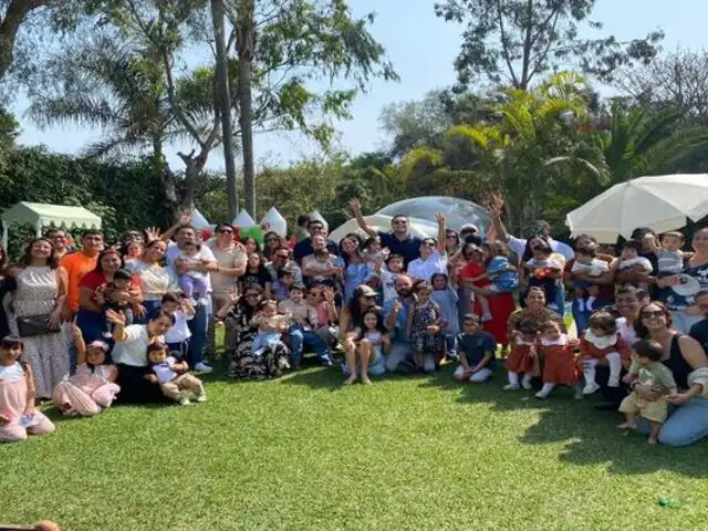 Más de 50 niños, que fueron operados antes de nacer, celebraron Navidad junto a sus familias