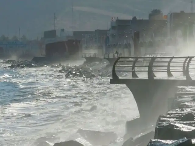 Fuertes oleajes en el litoral peruano continuarán hasta el 1 de enero