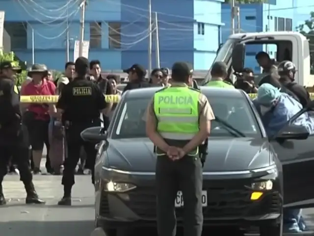 Callao: crimen de taxista sería por presunto ajuste de cuentas