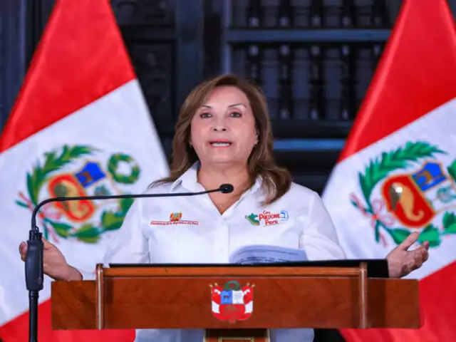 Dina Boluarte hace balance sobre su gestión en 2024: “Hemos demostrado que se puede trabajar sin corrupción”