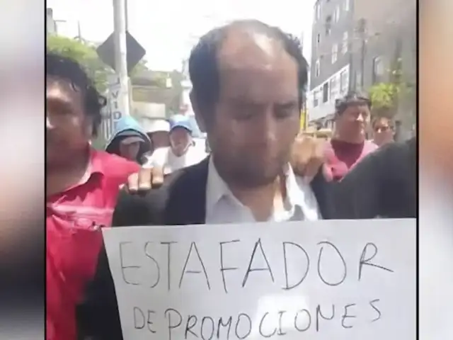 Ate: detienen a falso promotor que dejó sin fiesta de promoción a escolares