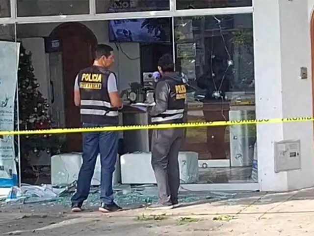 Dueños no habrían aceptado pagar cupos: extorsionadores detonan explosivo en una clínica de Ica