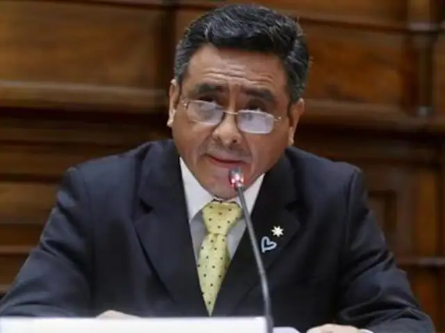 Willy Huerta: embargan bienes de exministro del Interior procesado por intento de golpe de Estado