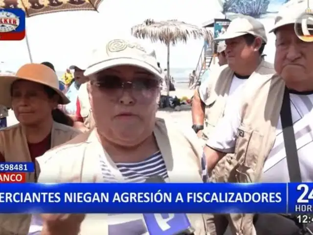 Asociación de Comerciantes niega estar detrás de agresión a fiscalizadores en playa Las Sombrillas