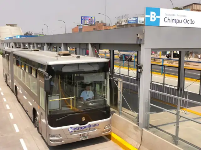 Presentan nuevo servicio Expreso 13 del Metropolitano