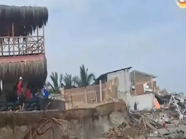 Oleaje anómalo en Tumbes: suspenden eventos bailables por Año Nuevo en zona playa