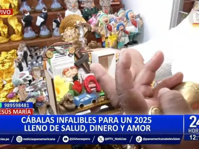 Jesús María: Cábalas infalibles para un 2025 lleno de salud, dinero y amor