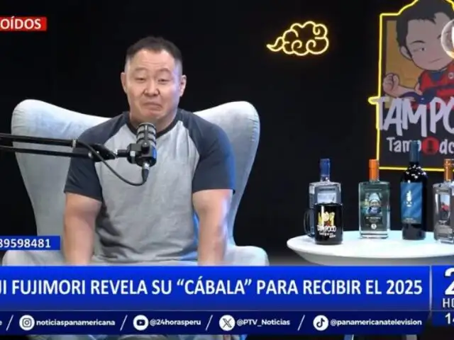 Kenji Fujimori revela sus "cábalas" para recibir el 2025