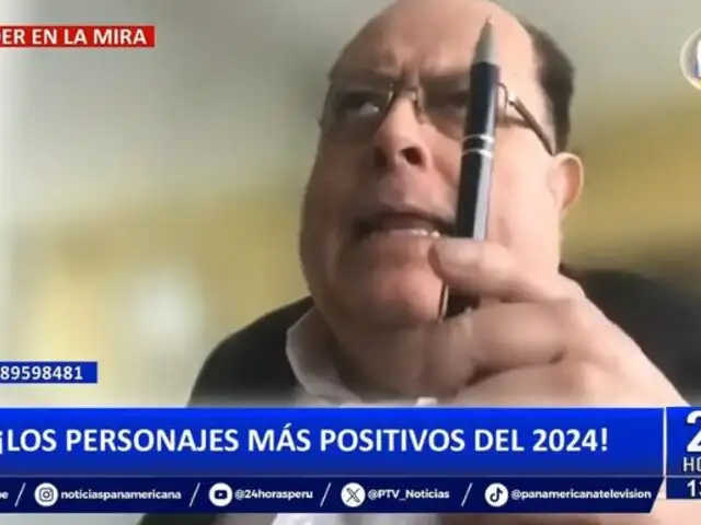 Estos son los 4 personajes más positivos del 2024 en el Perú