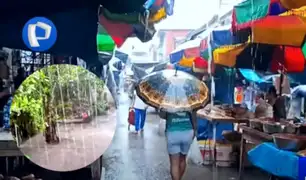 Lluvias torrenciales inundan Yurimaguas y afectan mercado central