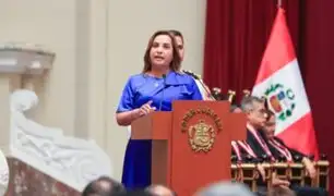 Dina Boluarte: “tienen una presidenta que trabaja con las manos limpias, sin corrupción”