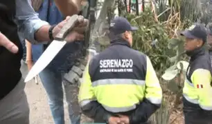 Está frente a un colegio: Municipalidad de SMP recupera parque tomado por personas de mal vivir