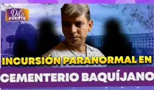 Incursión paranormal en cementerio Baquíjano junto a Frank Mendizábal