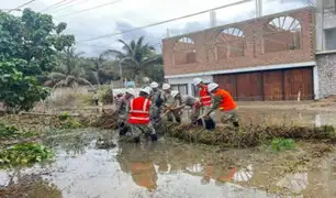 Mindef desplegó personal del Ejército en apoyo a población afectada por oleajes anómalos en Piura