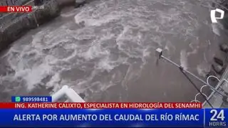 Alerta por aumento del caudal del río Rímac: Lluvias intensas persistirán hasta el 8 de enero