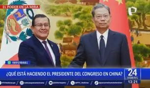 Eduardo Salhuana: Presidente del Congreso llegó a China en medio de cuestionamientos