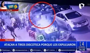 Trujillo: Sujetos disparan contra fachada de discoteca porque los expulsaron