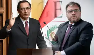 Martín Vizcarra acudió al Congreso para declarar sobre nombramiento de Daniel Soria como procurador