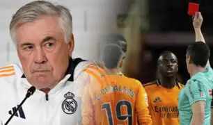 Ancelotti sobre suspensión a Vinicius: "La sanción no es correcta"