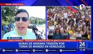 "Hay despliegue militar y civil en toda Venezuela", señala periodista Jairo Garnica