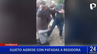 Indignación en Huánuco: Regidora es agredida con patadas por un poblador