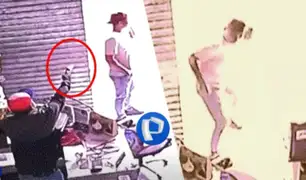 Pucallpa: Policía herido al frustrar violento robo en tienda de celulares