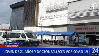 Joven y médico mueren por Covid-19 en el Hospital Regional de Tarapoto