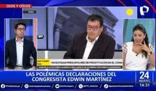 Edwin Martínez culpa a mujer que denunció por violación a José Jerí: "Debió controlarse un poco"