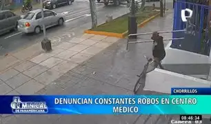 ¡Ya no sabe qué hacer! Dueño de clínica instala cámaras ante constantes robos en Chorrillos