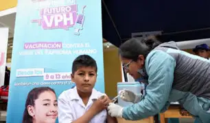 Ministerio de Salud: varones se vacunaron más contra el VPH que las mujeres durante el 2024