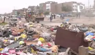 Cerca de 100 toneladas de basura en SMP: inician limpieza en avenida Canta Callao