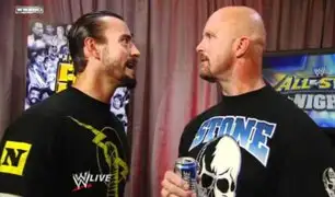 CM Punk revela su sueño de enfrentarse a "Stone Cold" Steve Austin