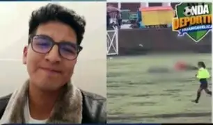 Joven que sobrevivió a caída de rayo en partido de fútbol muere al chocar su auto