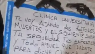 Comas: extorsionadores amenazan por tercera vez a Clínica Universitaria