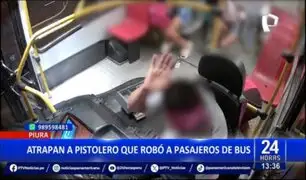 Capturan a delincuente tras asalto a empresa de transportes en Piura