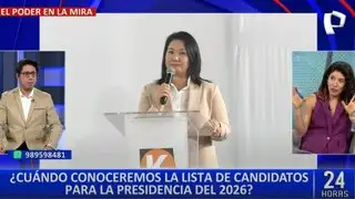 En diciembre se conocerá la lista de candidatos a la presidencia de la República