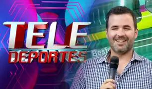 Franco Lostaunau en Préndete: Anuncia la nueva temporada de TeleDeportes desde este domingo