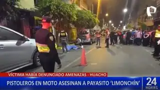 Sicarios asesinan a payasito en plena calle de Huacho