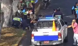 Callao: fallece uno de los dos policías gravemente heridos tras despiste de motocicleta