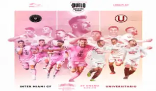 ¿Alianza Lima? Organizador de partido entre U e Inter Miami reveló con cuál equipo se iba a enfrentar