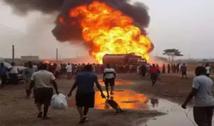 Nigeria: más de 70 muertos deja explosión de camión que transportaba combustible